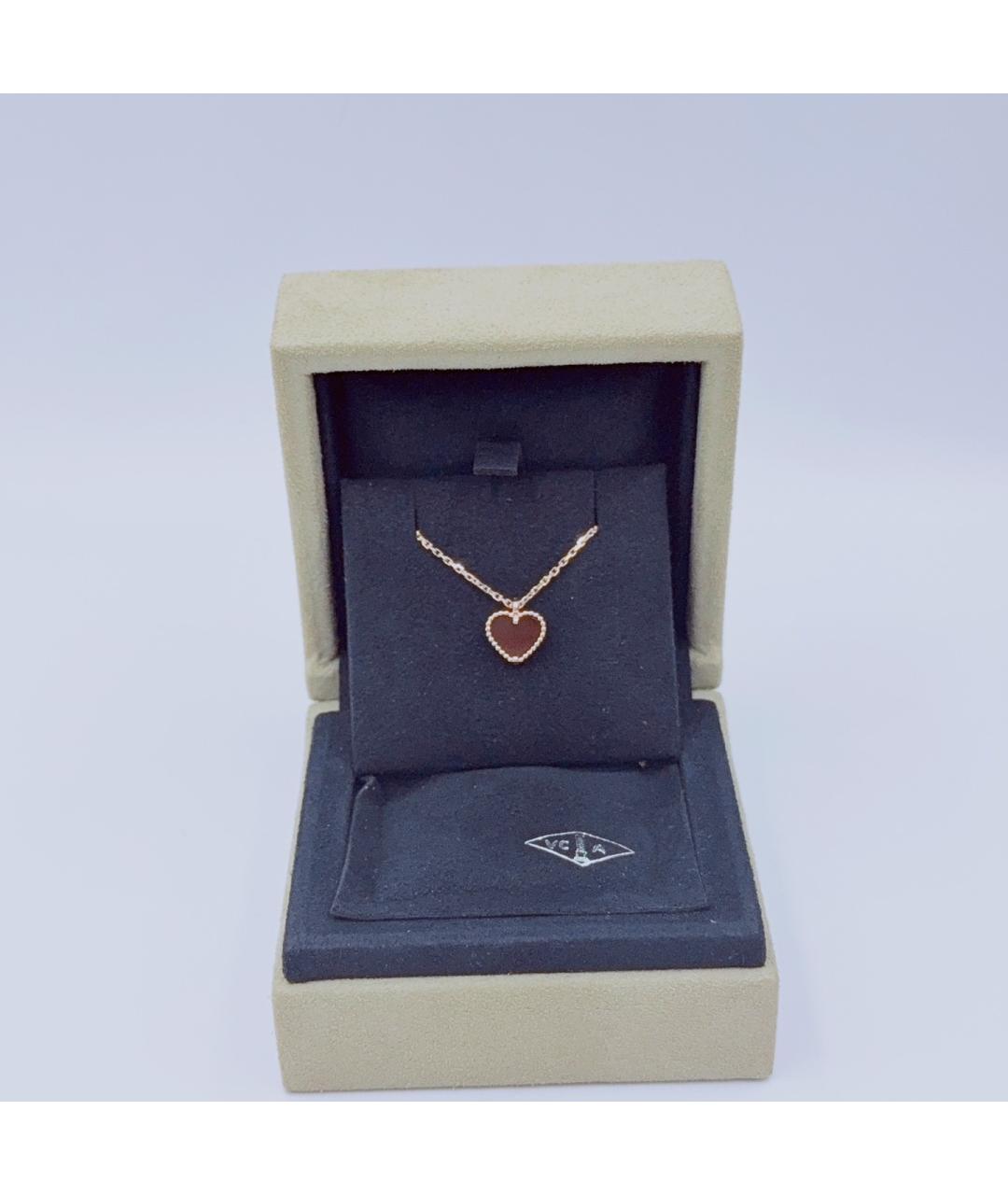VAN CLEEF & ARPELS Красное колье из розового золота, фото 2