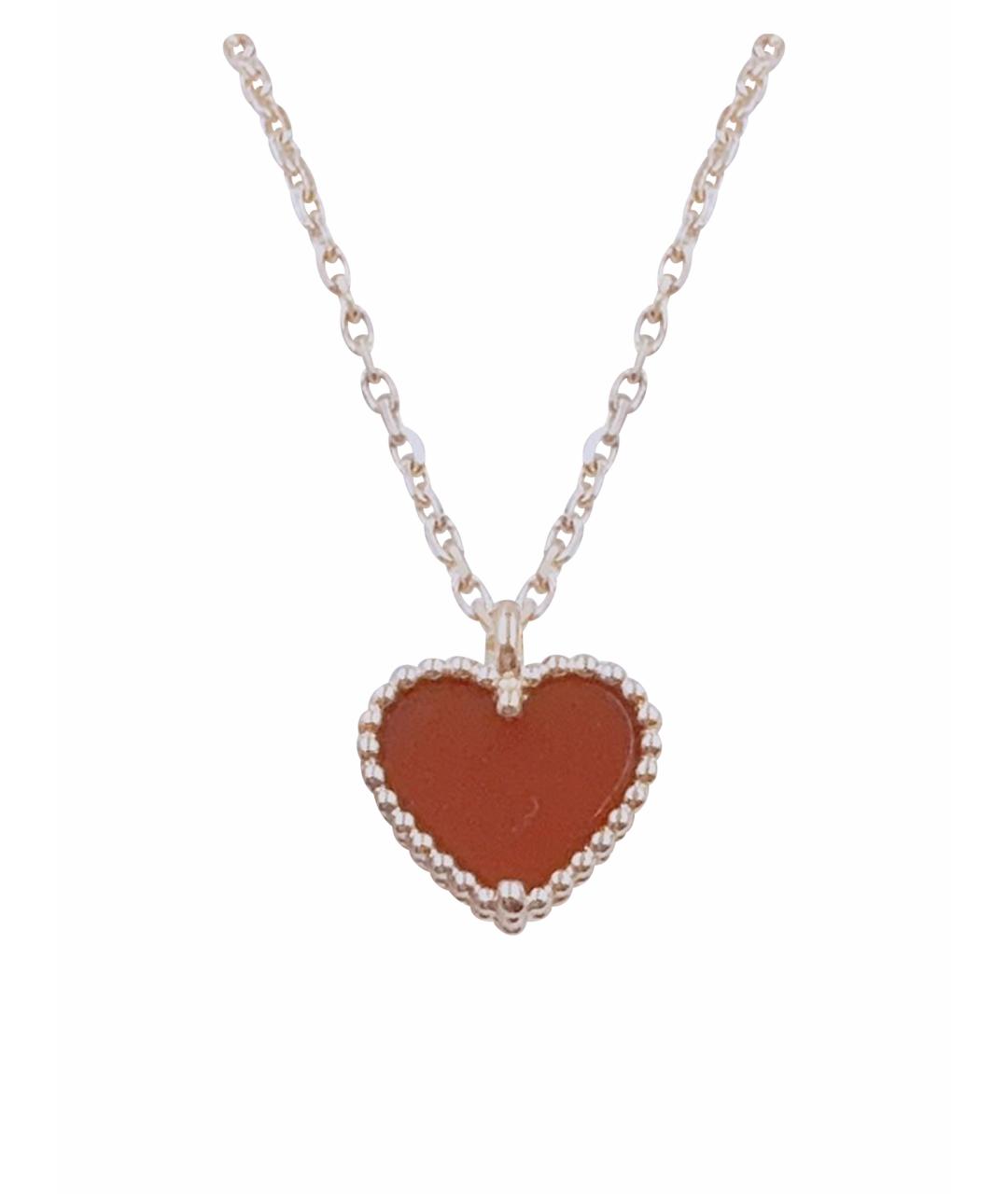 VAN CLEEF & ARPELS Красное колье из розового золота, фото 1