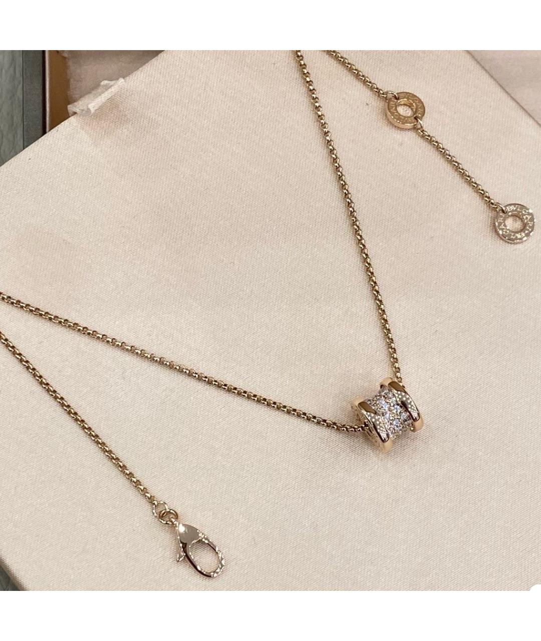 BVLGARI Розовое колье из розового золота, фото 6