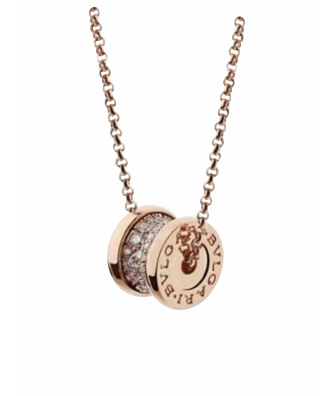 BVLGARI Розовое колье из розового золота, фото 1
