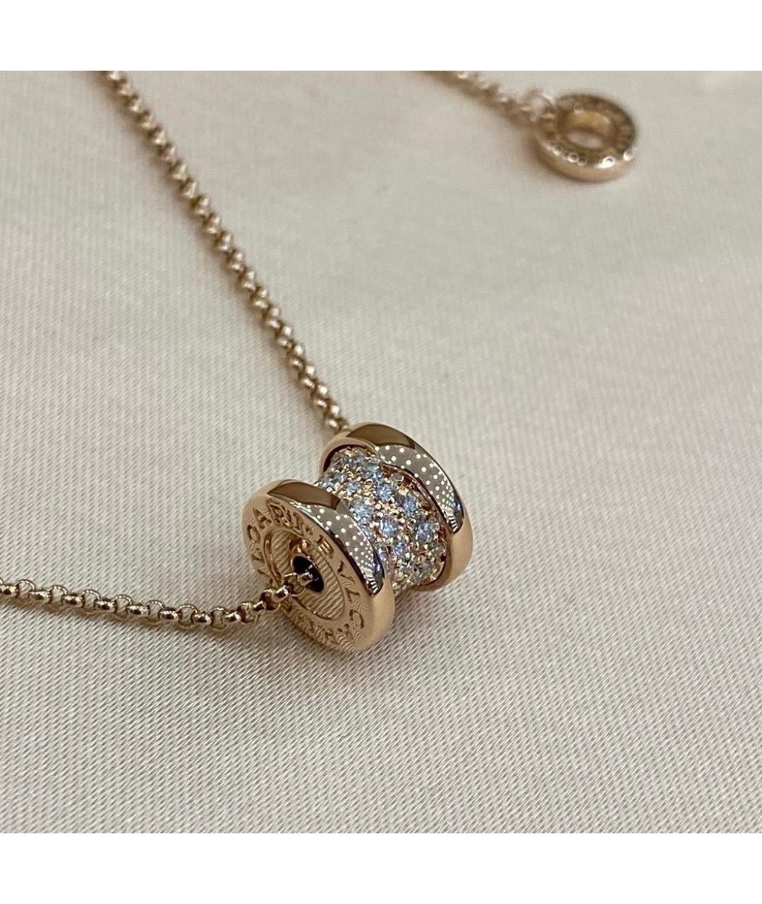 BVLGARI Розовое колье из розового золота, фото 7