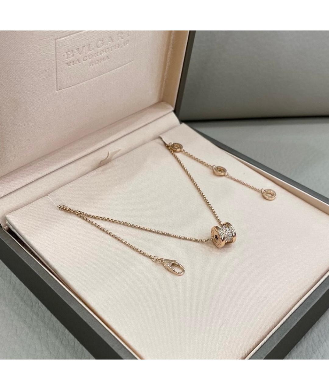 BVLGARI Розовое колье из розового золота, фото 5