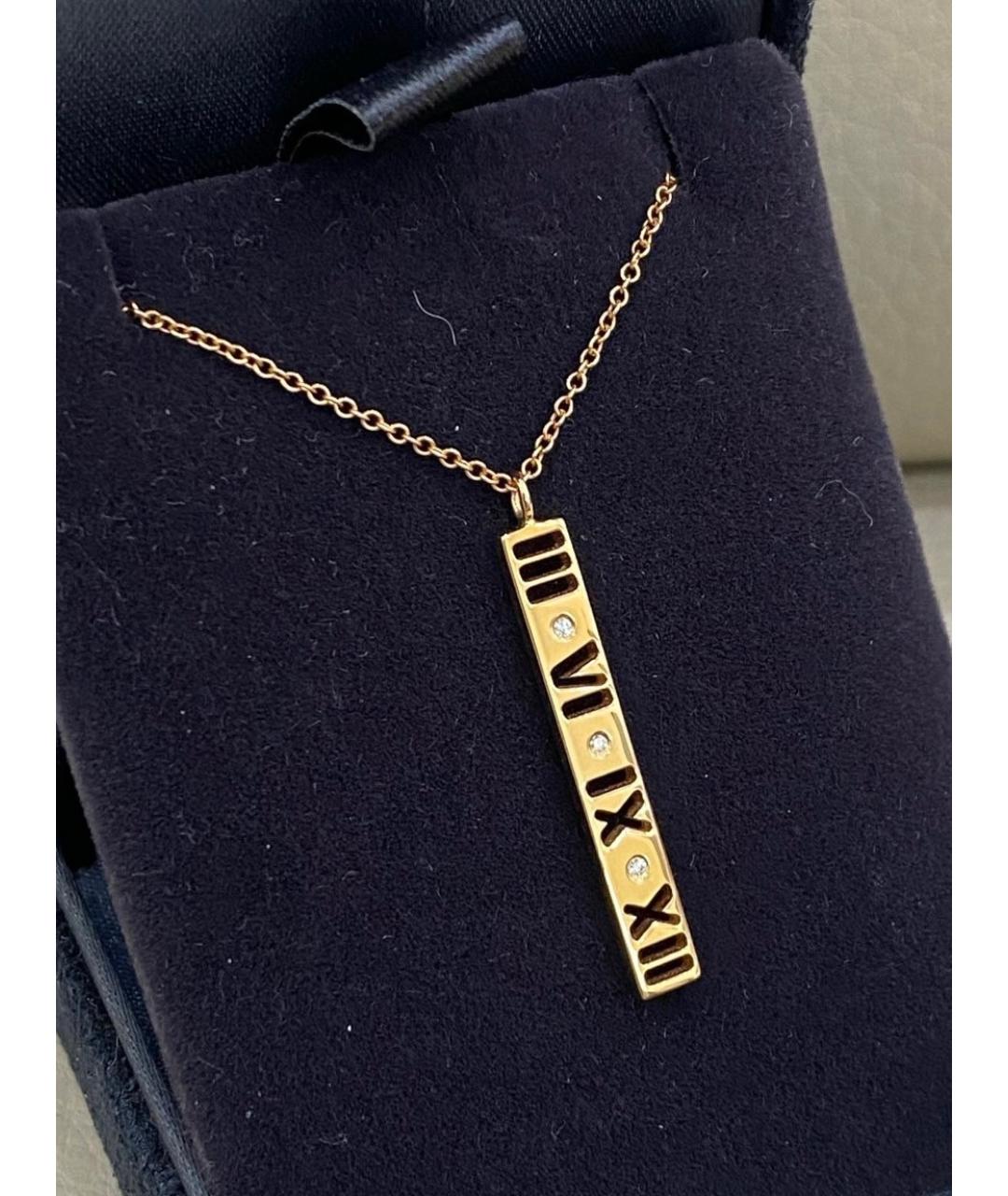 TIFFANY&CO Розовое колье из розового золота, фото 3