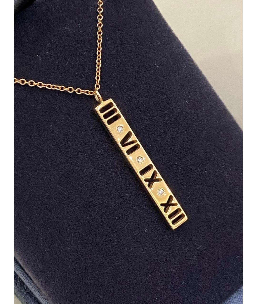TIFFANY&CO Розовое колье из розового золота, фото 4