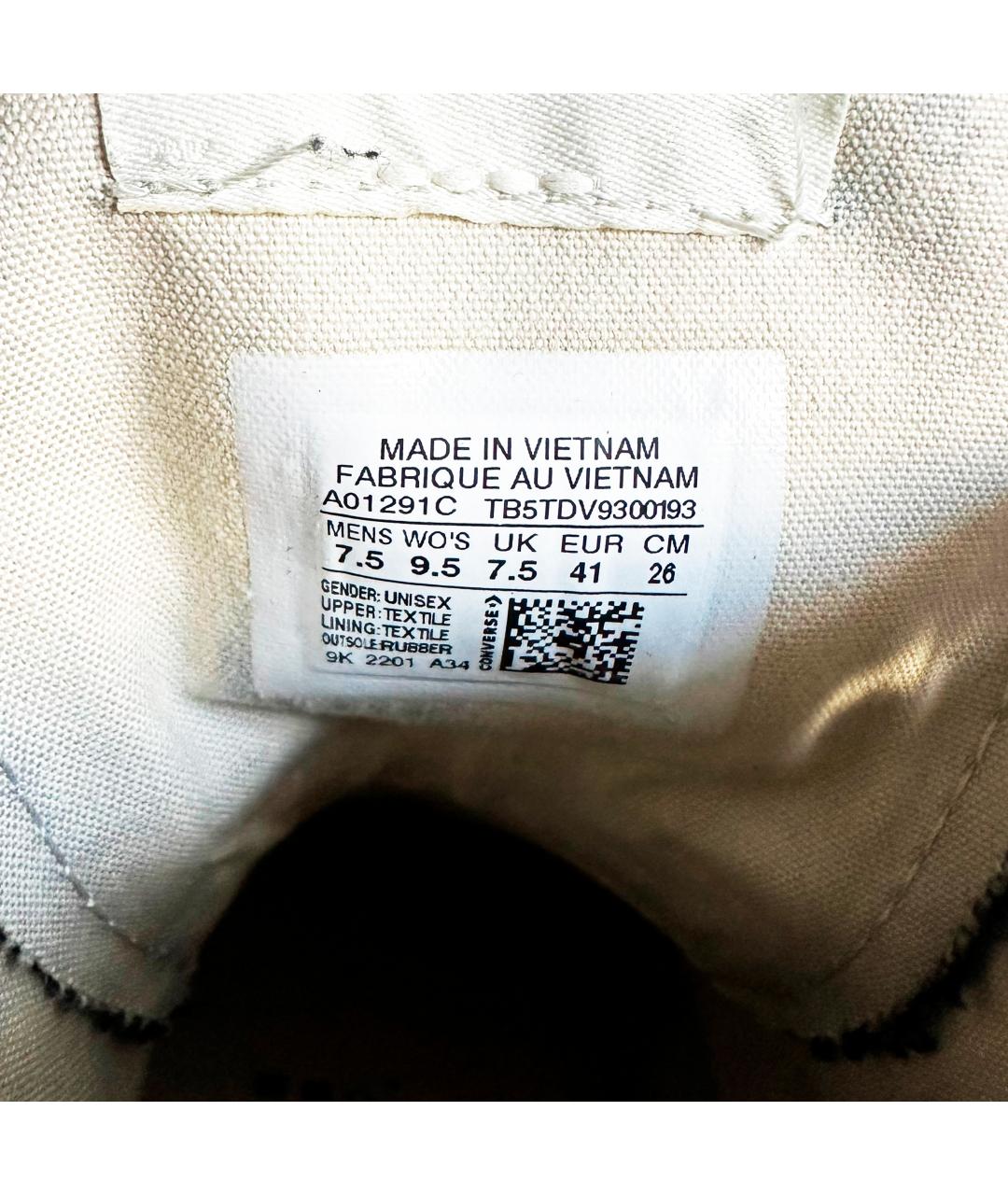 RICK OWENS DRKSHDW Черные текстильные высокие кроссовки / кеды, фото 7