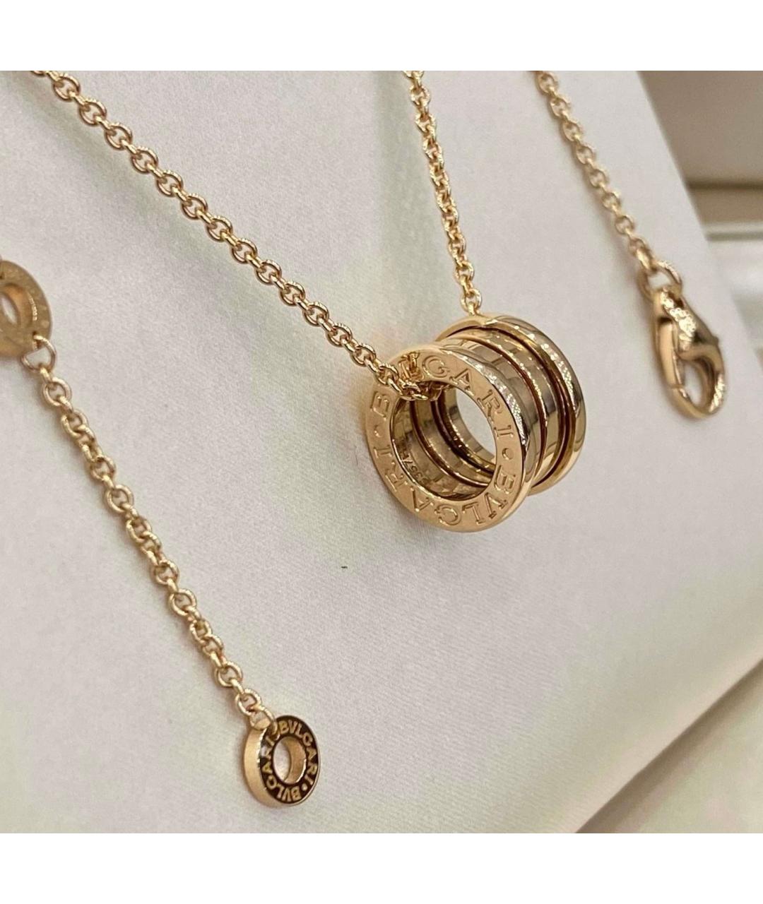 BVLGARI Розовое колье из розового золота, фото 5