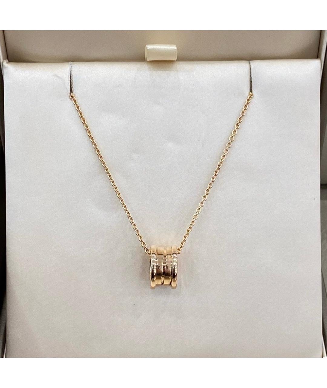 BVLGARI Розовое колье из розового золота, фото 2