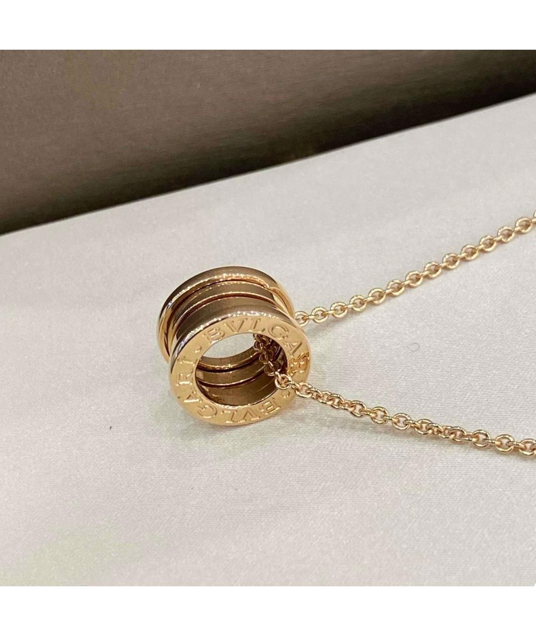 BVLGARI Розовое колье из розового золота, фото 6