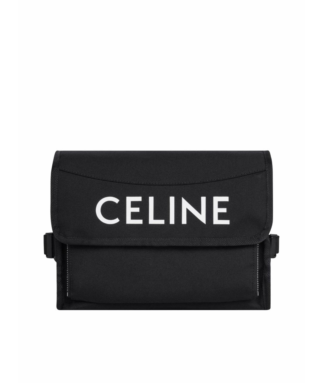 CELINE Черная сумка на плечо, фото 1