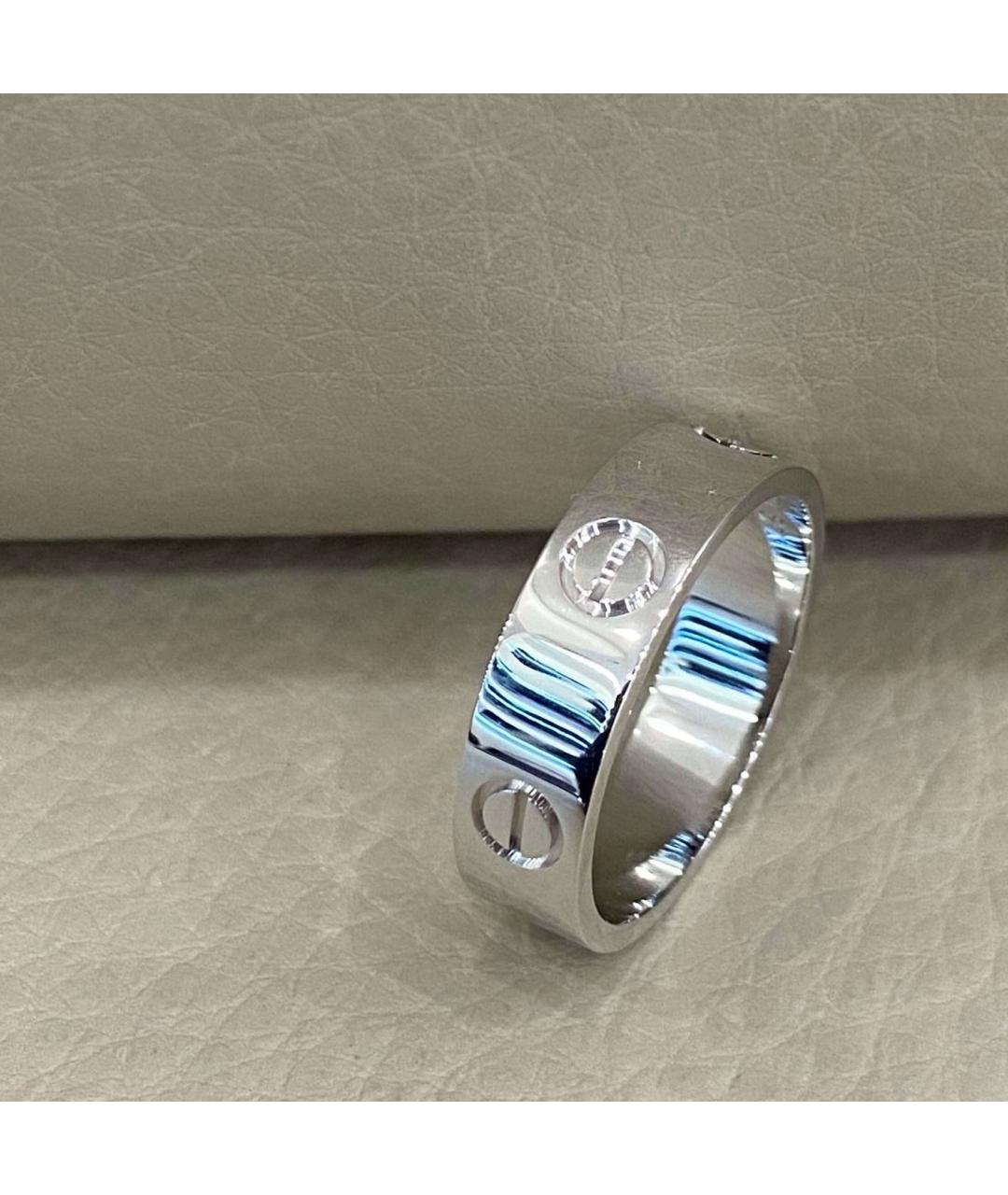 CARTIER Белое кольцо из белого золота, фото 3
