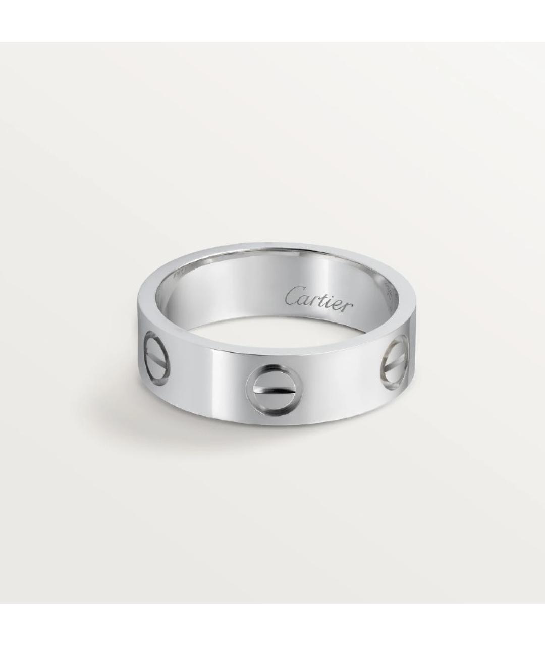 CARTIER Белое кольцо из белого золота, фото 6