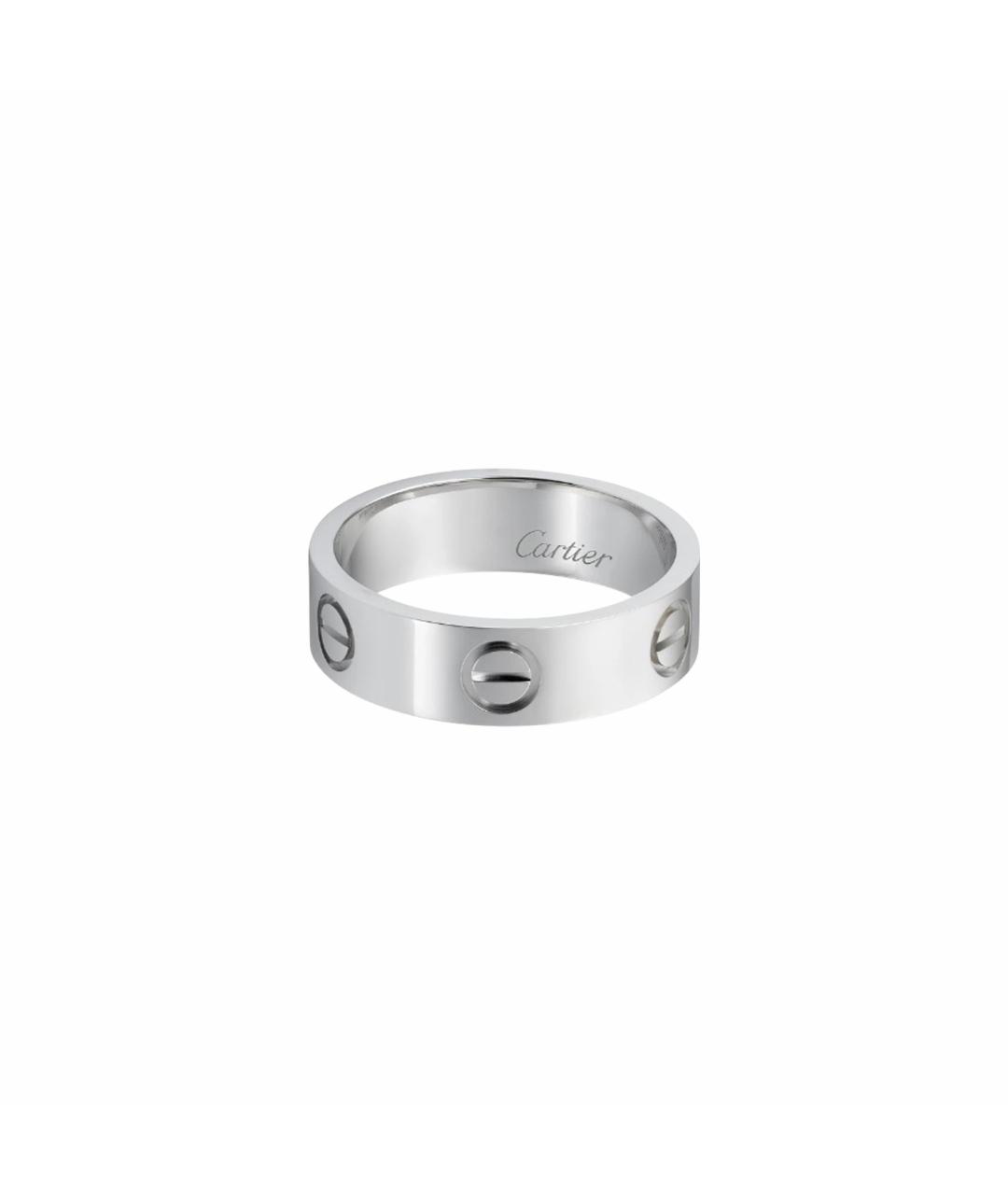 CARTIER Белое кольцо из белого золота, фото 1