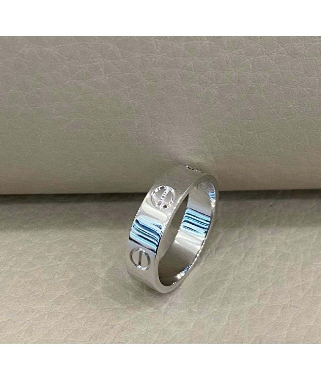 CARTIER Белое кольцо из белого золота, фото 2
