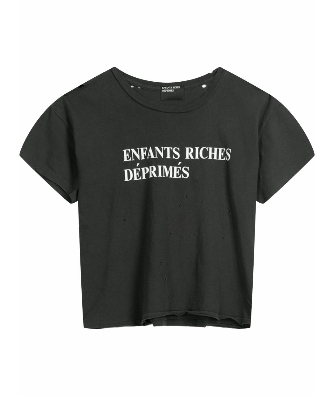 Enfants Riches Déprimés Черная хлопковая футболка, фото 1