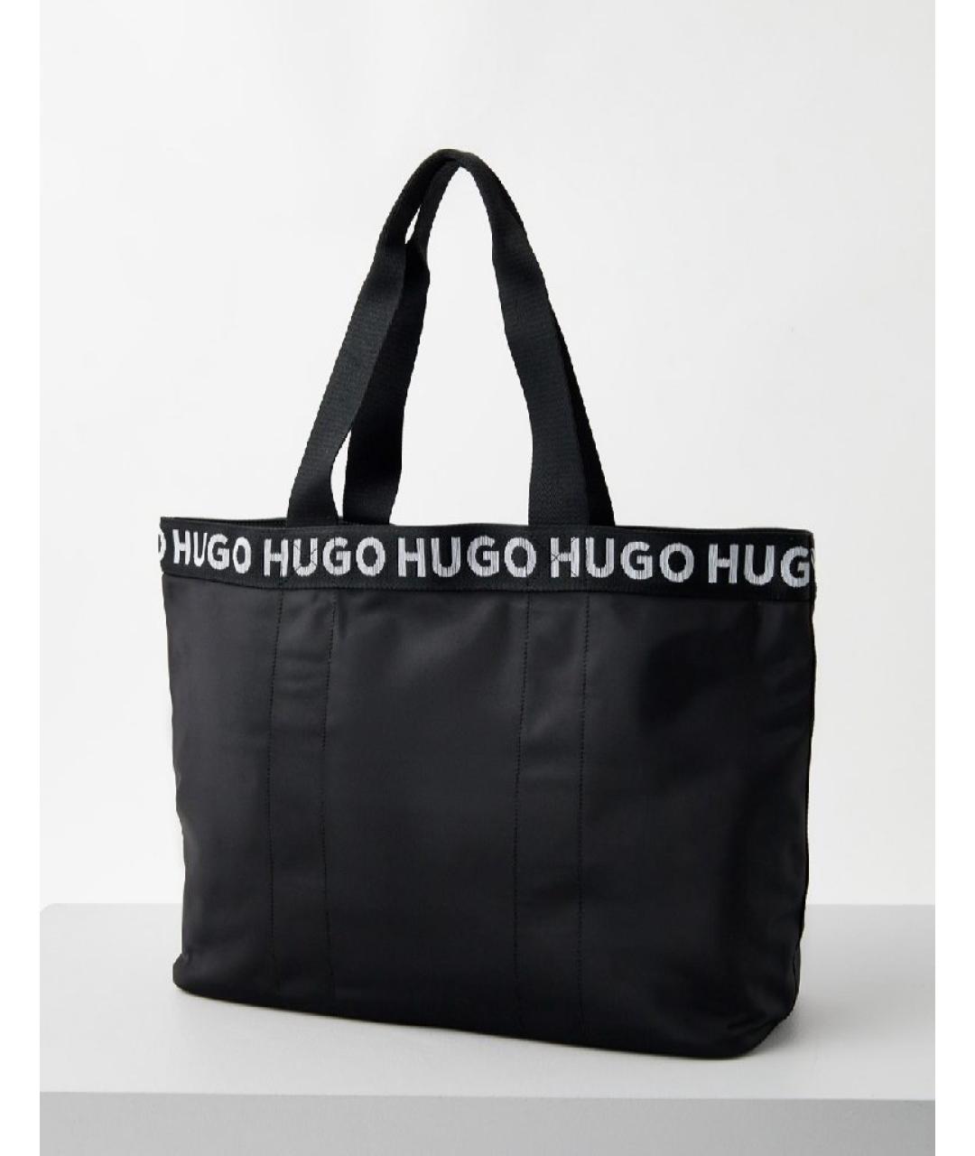 HUGO BOSS Черная сумка тоут, фото 2