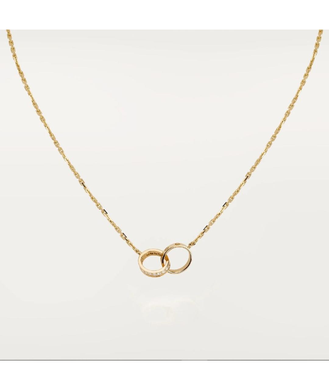 CARTIER Желтое колье из желтого золота, фото 6