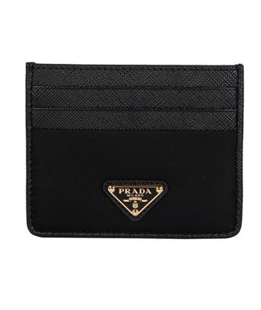 PRADA Черный кожаный кардхолдер, фото 9