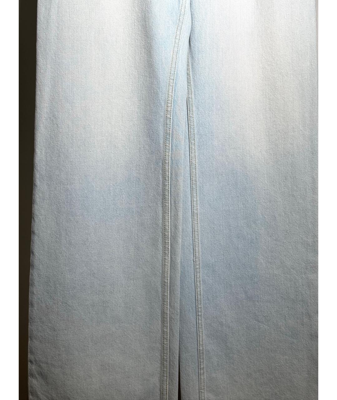 MAISON MARGIELA Голубые джинсы клеш, фото 4