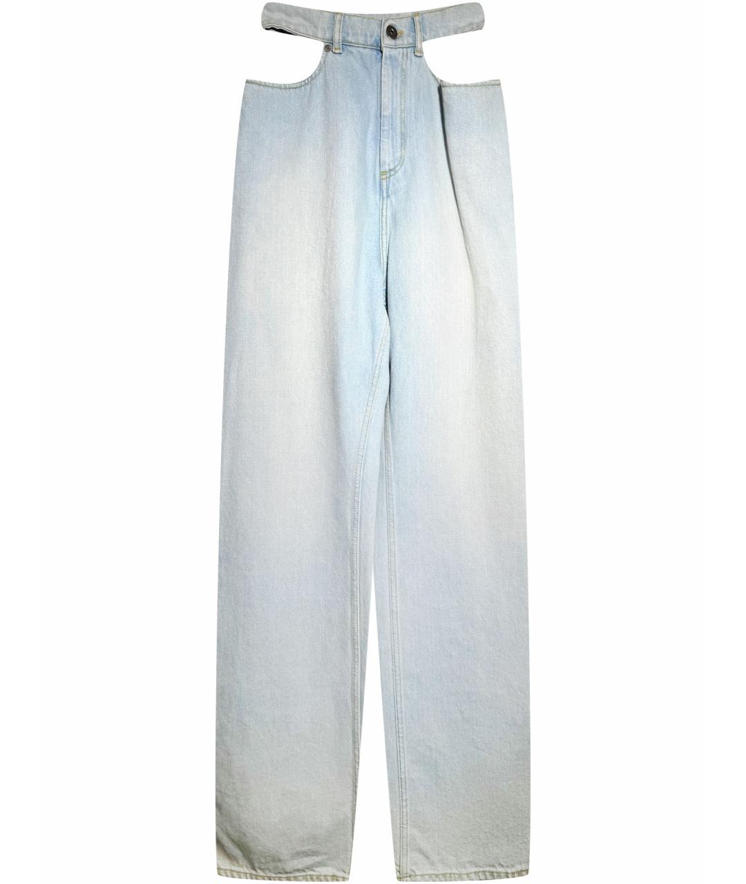 MAISON MARGIELA Голубые джинсы клеш, фото 1