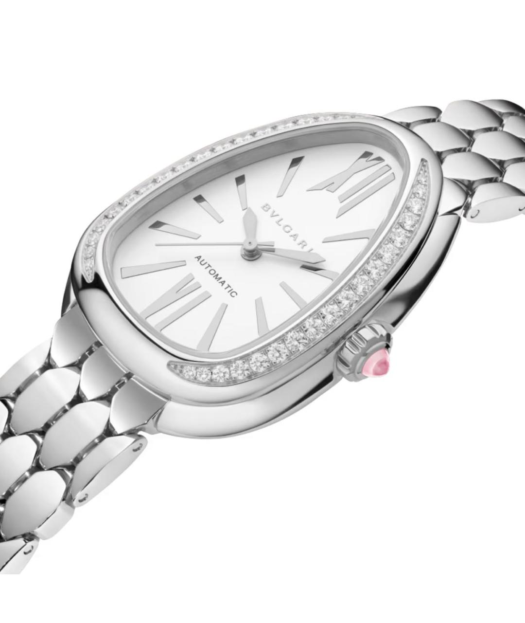 BVLGARI Серебряные часы, фото 2
