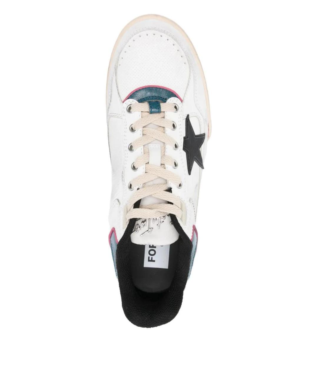 GOLDEN GOOSE DELUXE BRAND Мульти кожаные низкие кроссовки / кеды, фото 4