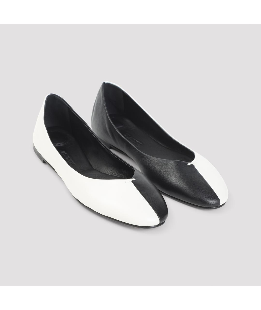 JACQUEMUS Мульти кожаные балетки, фото 4