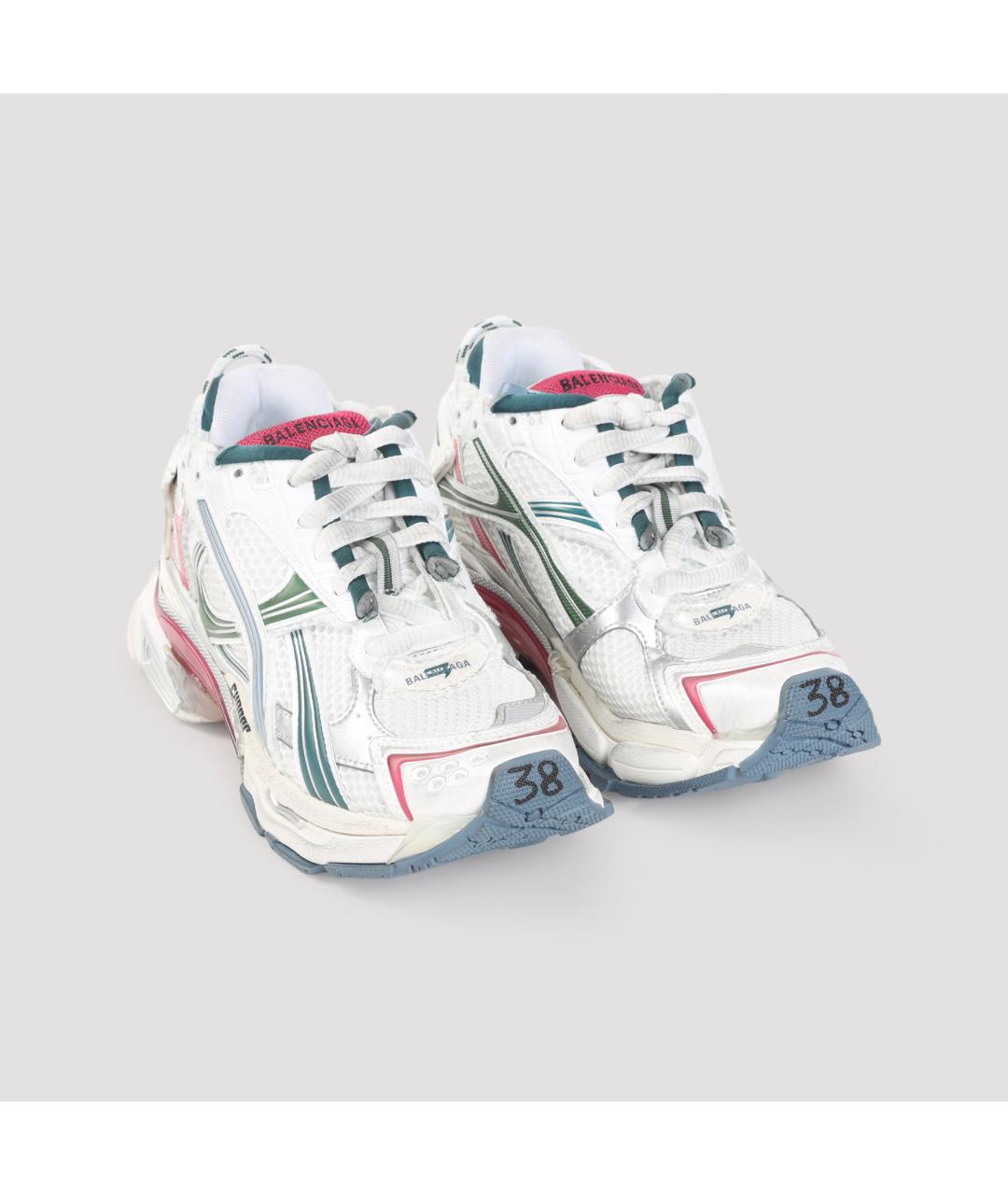 BALENCIAGA Мульти синтетические кроссовки, фото 4