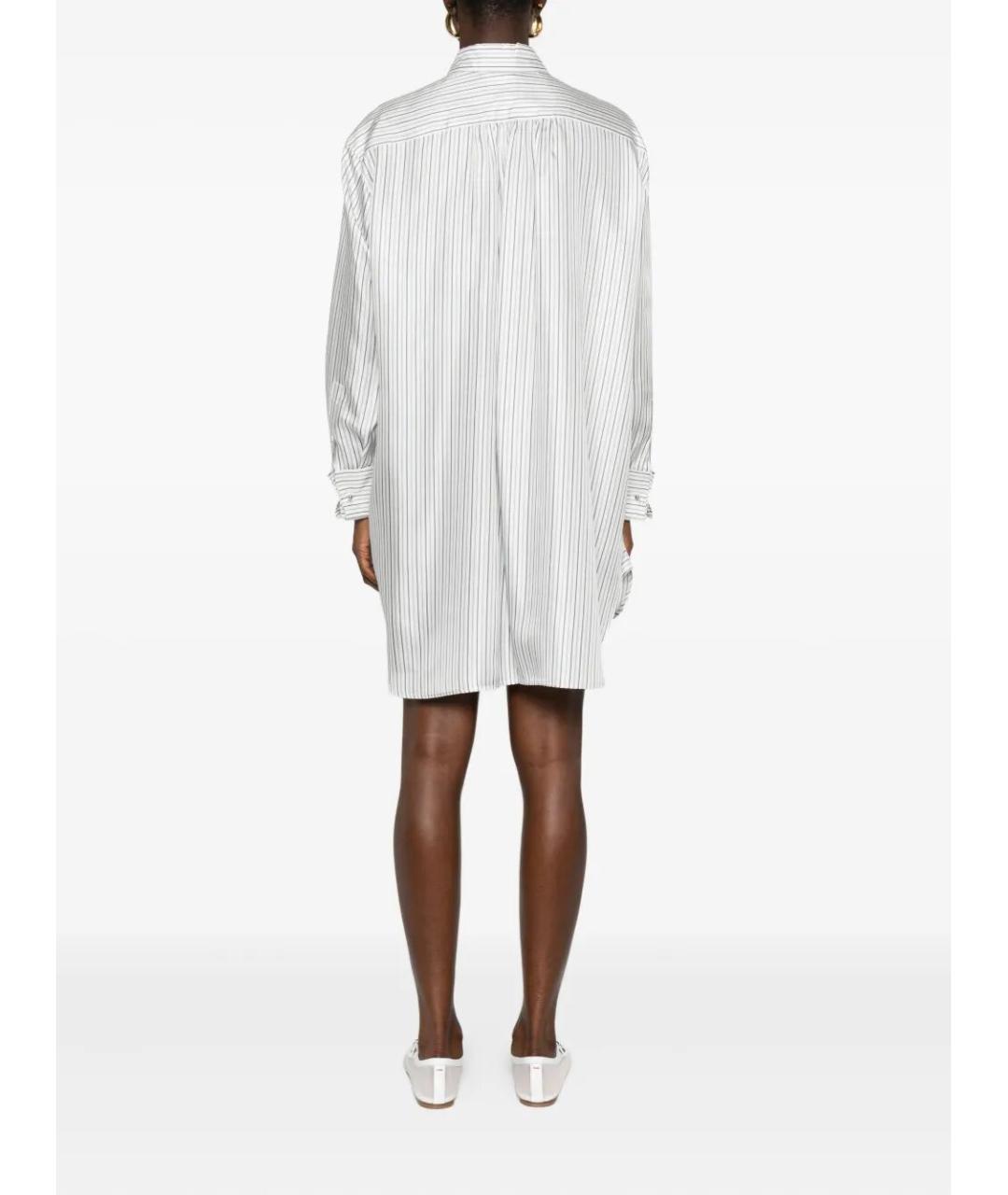 MAX MARA Белая шелковая рубашка, фото 3