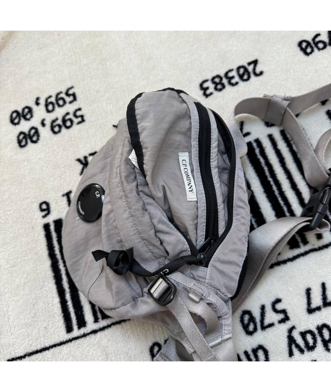 CP COMPANY Серая поясная сумка, фото 2