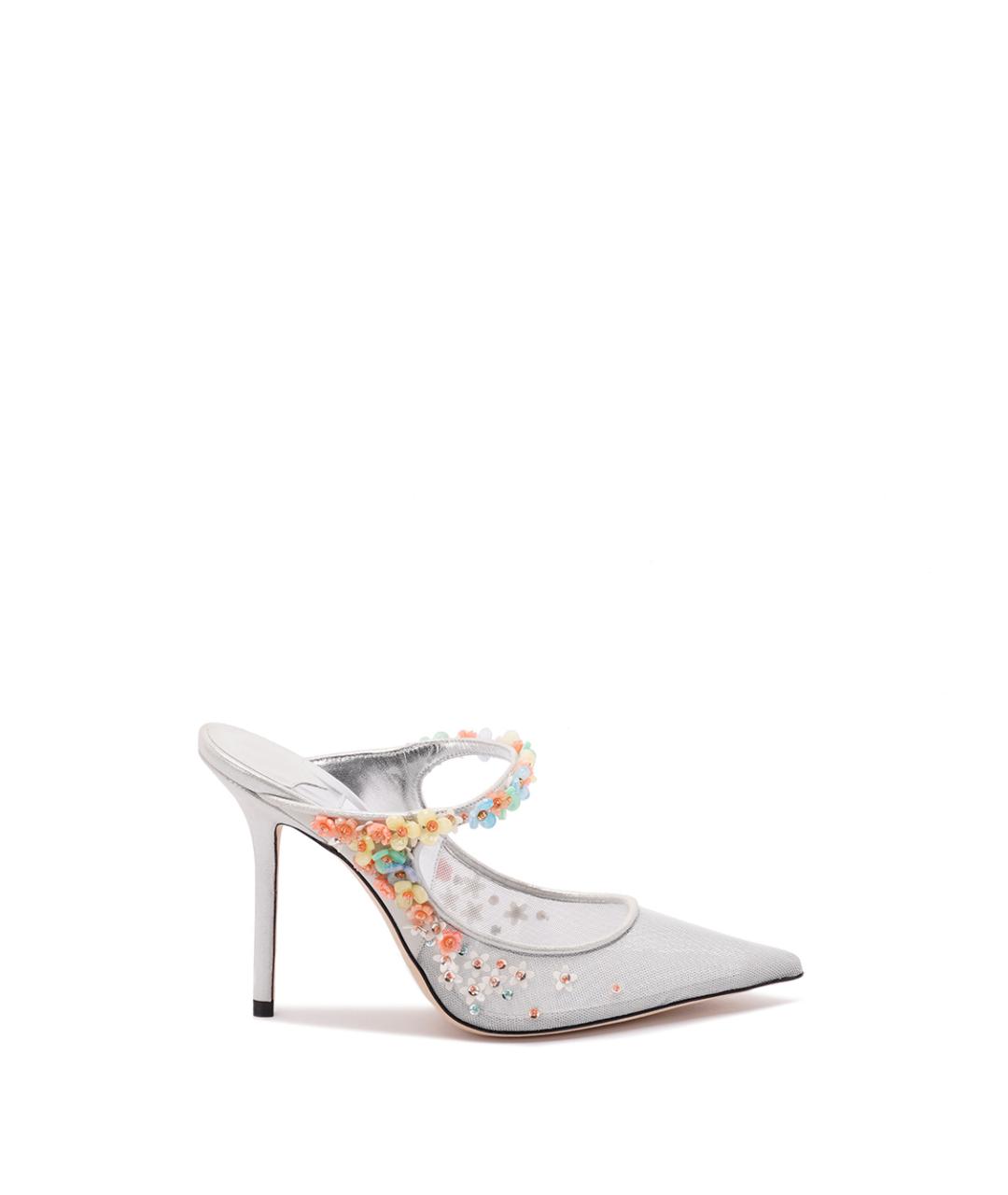 JIMMY CHOO Серебряные туфли, фото 1