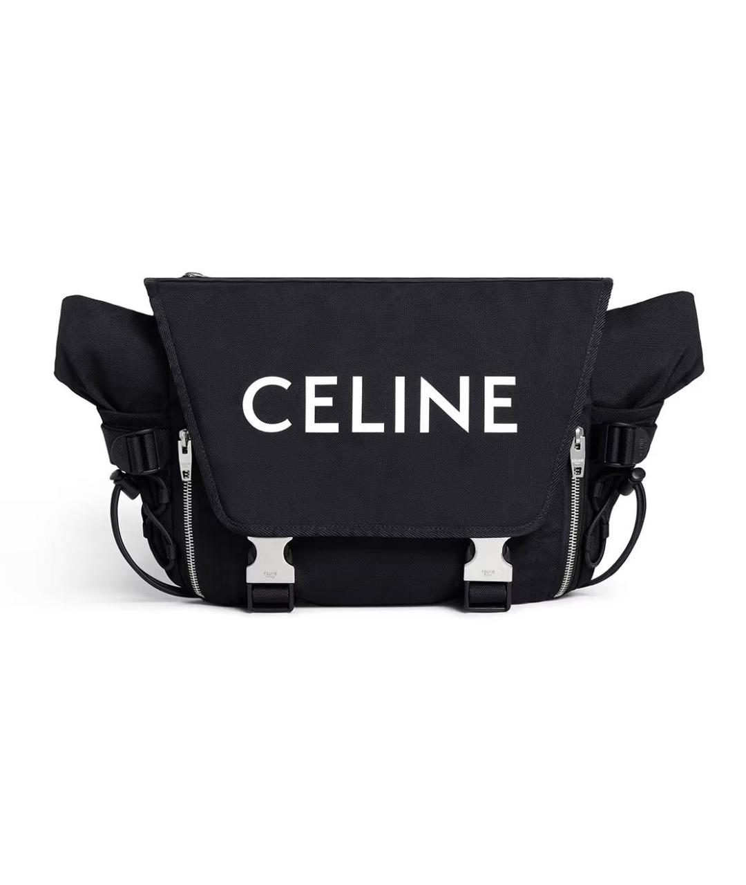 CELINE Черная сумка на плечо, фото 9