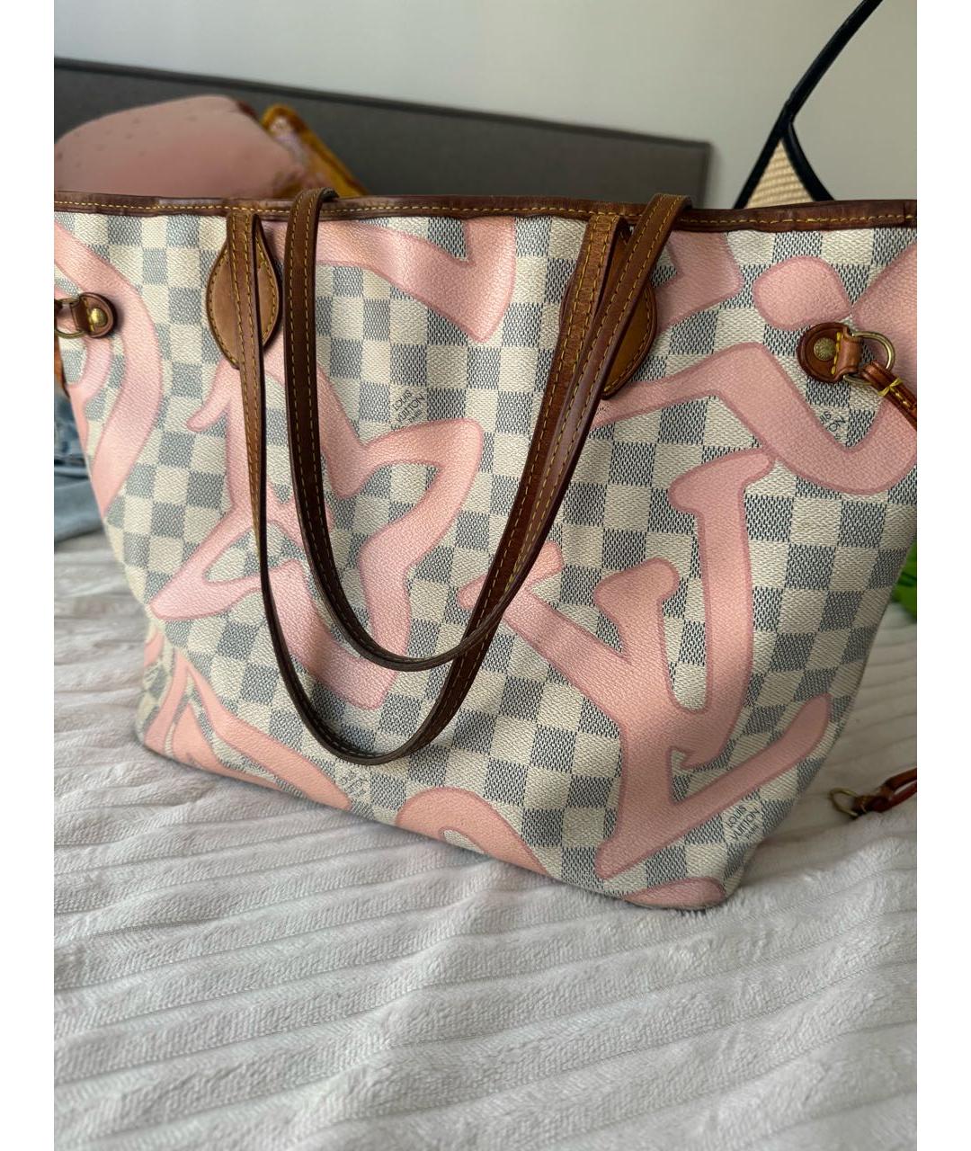LOUIS VUITTON Бежевая сумка тоут, фото 3