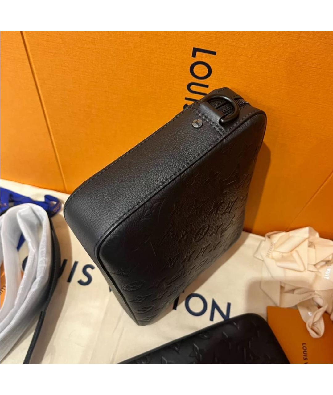 LOUIS VUITTON Черная сумка на плечо, фото 5