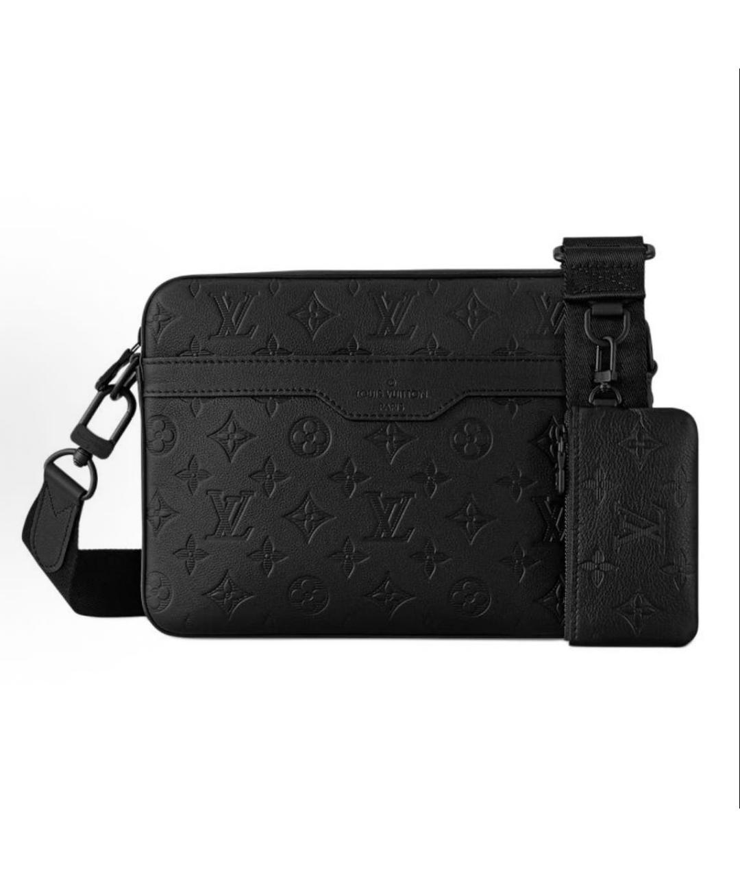 LOUIS VUITTON Черная сумка на плечо, фото 8