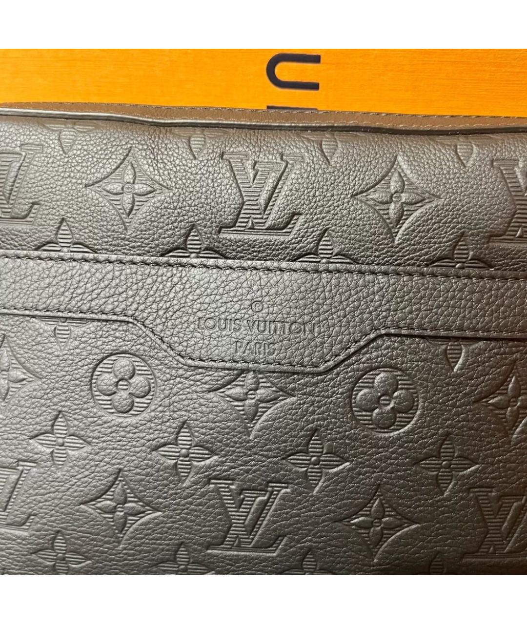 LOUIS VUITTON Черная сумка на плечо, фото 3