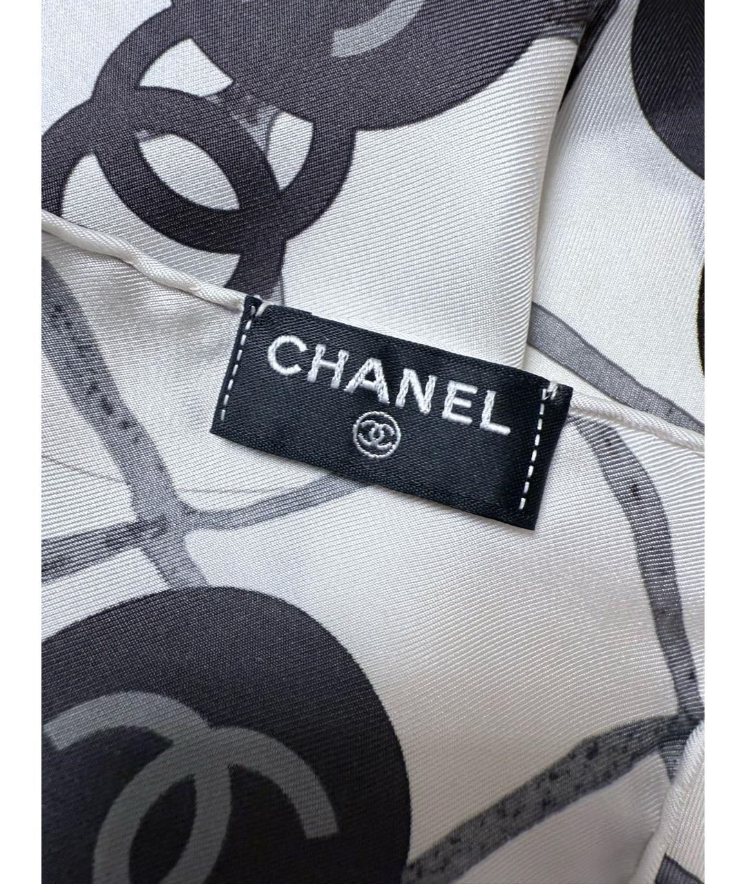 CHANEL Мульти шелковый платок, фото 6