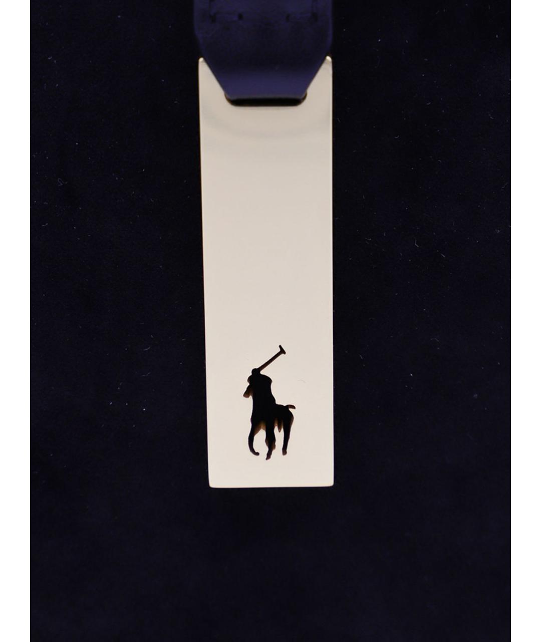 POLO RALPH LAUREN Черная сумка через плечо, фото 4