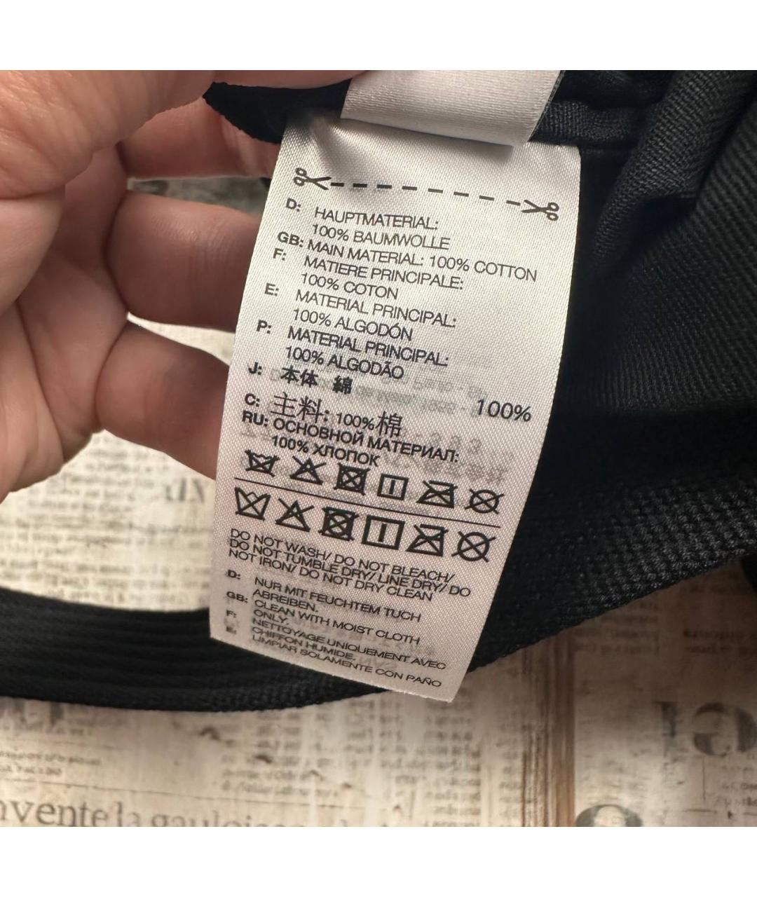 Y-3 Черная сумка тоут, фото 8