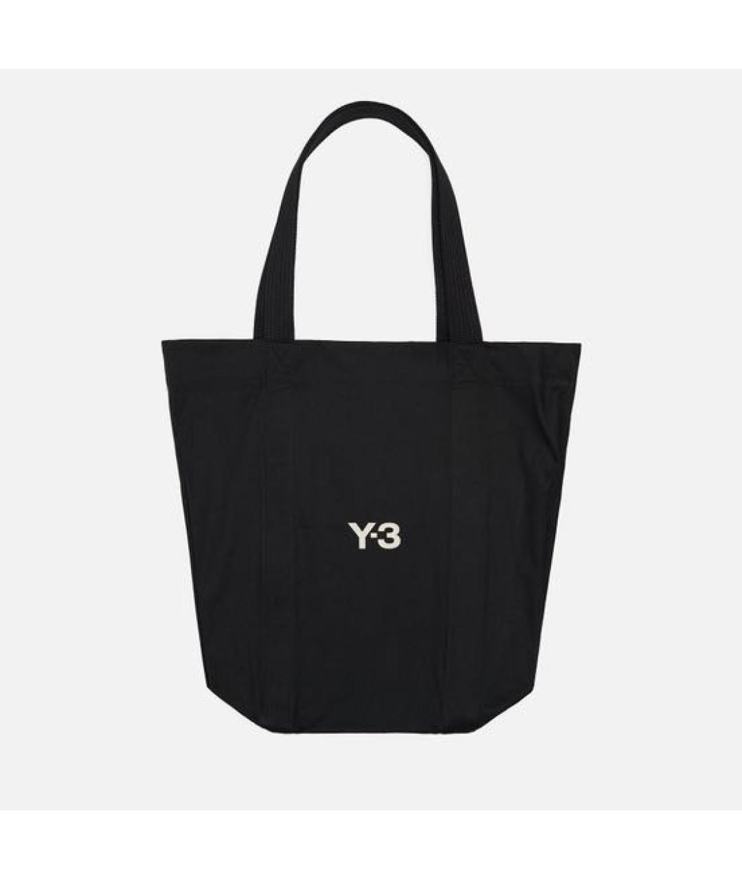 Y-3 Черная сумка тоут, фото 9