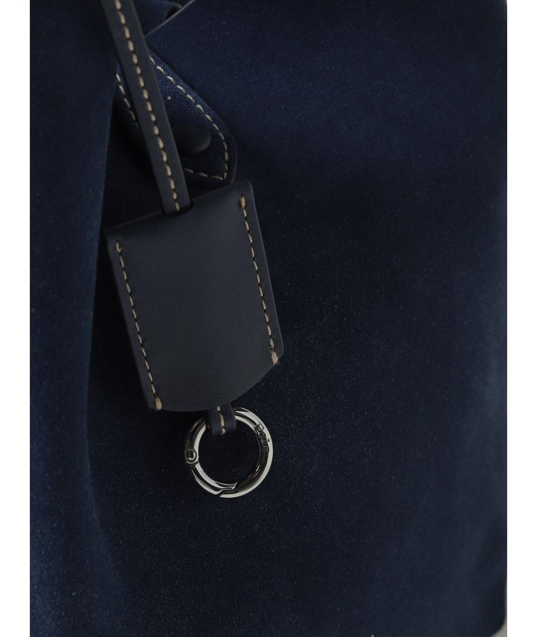 POLO RALPH LAUREN Синяя сумка тоут, фото 2