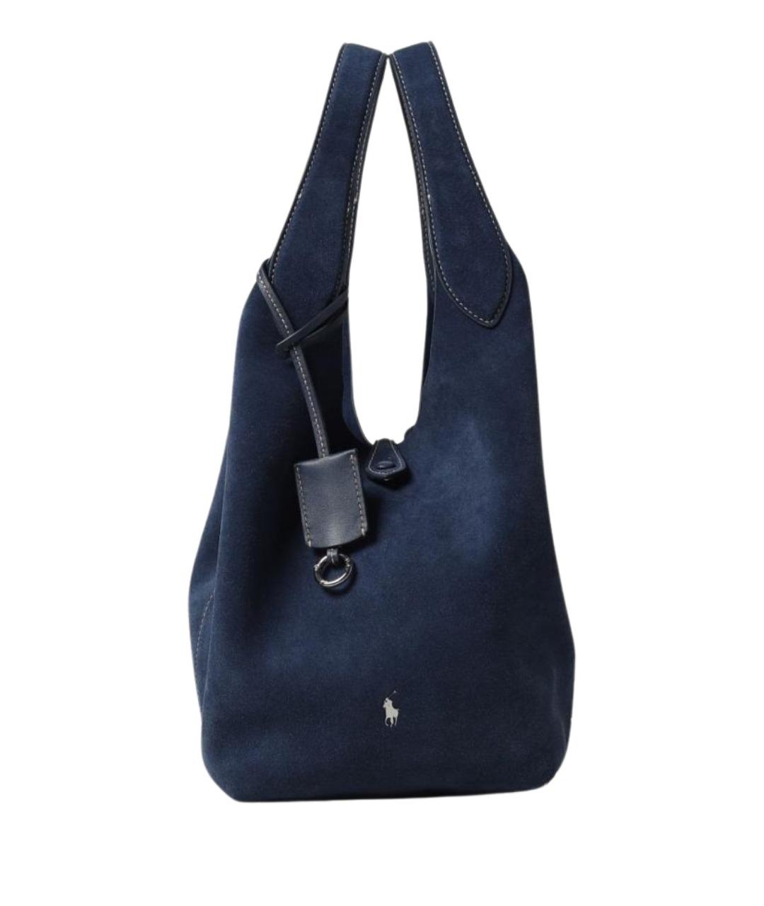 POLO RALPH LAUREN Синяя сумка тоут, фото 1