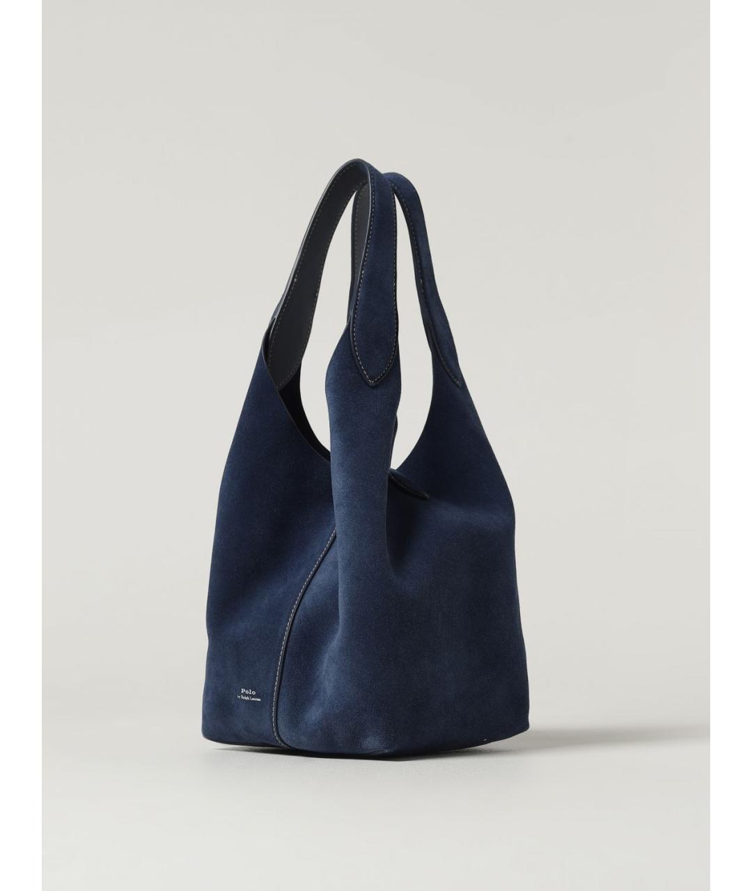 POLO RALPH LAUREN Синяя сумка тоут, фото 3