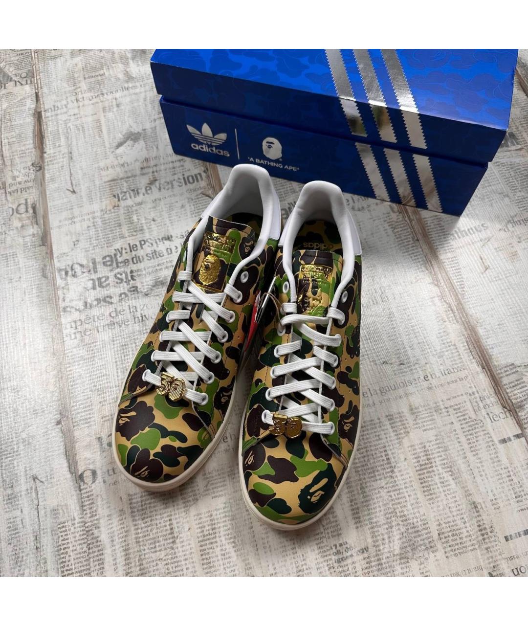 BAPE Мульти низкие кроссовки / кеды, фото 3