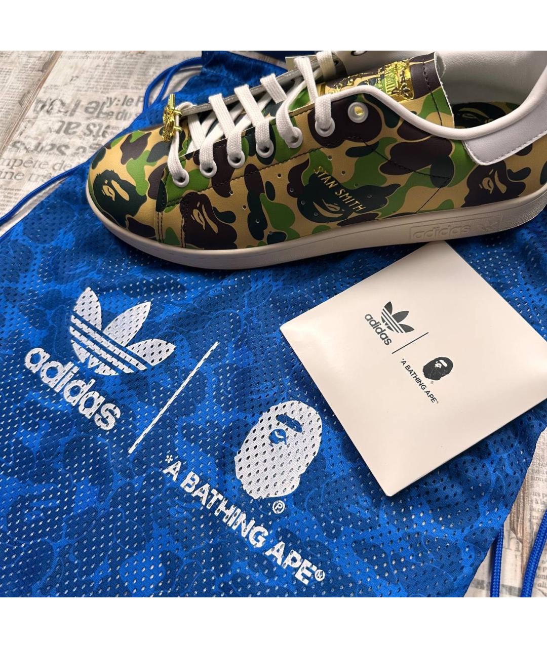 BAPE Мульти низкие кроссовки / кеды, фото 6