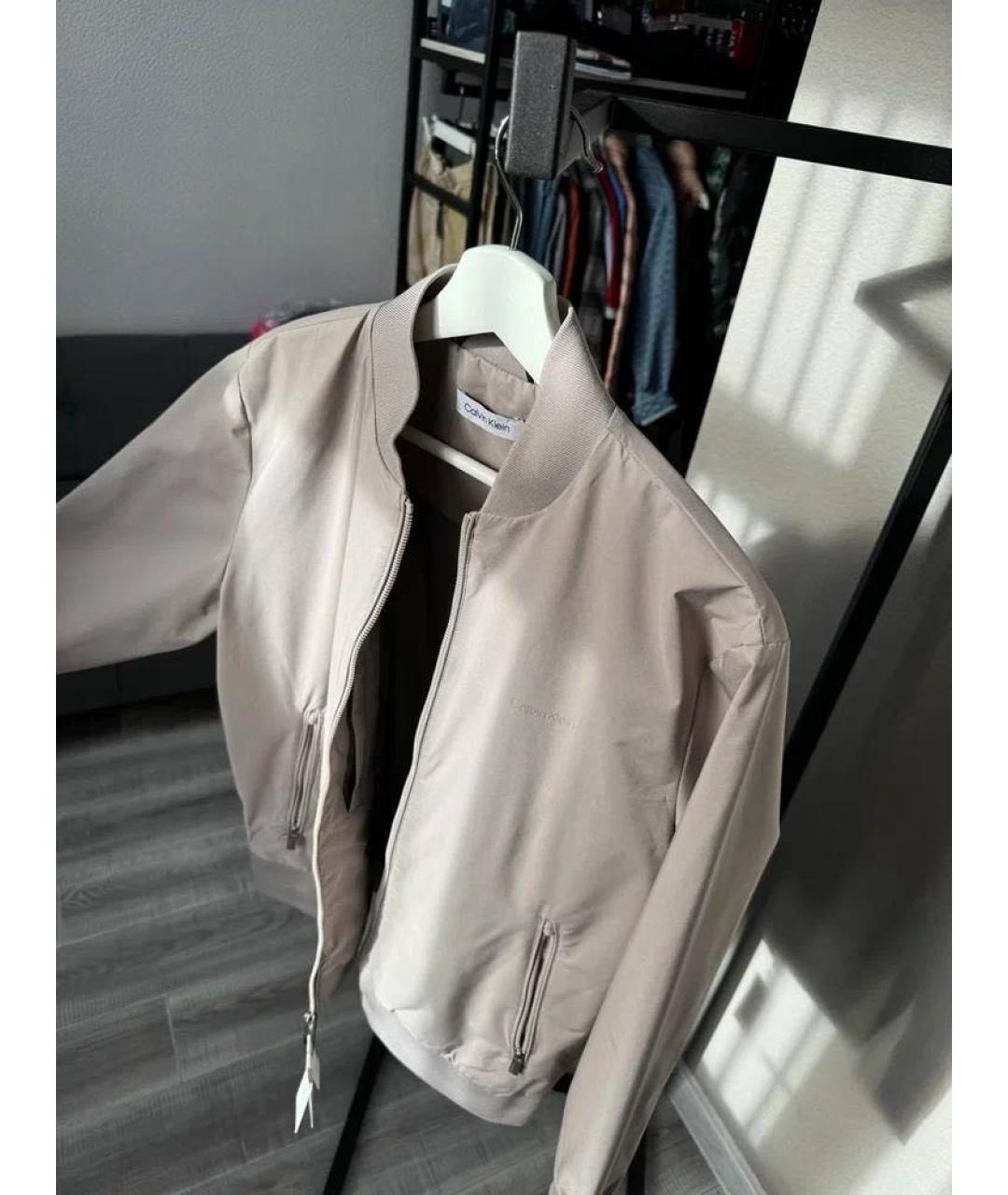 CALVIN KLEIN Белая куртка, фото 9