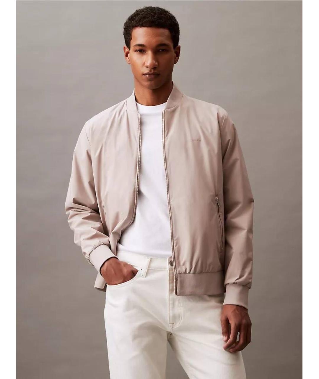 CALVIN KLEIN Белая куртка, фото 2