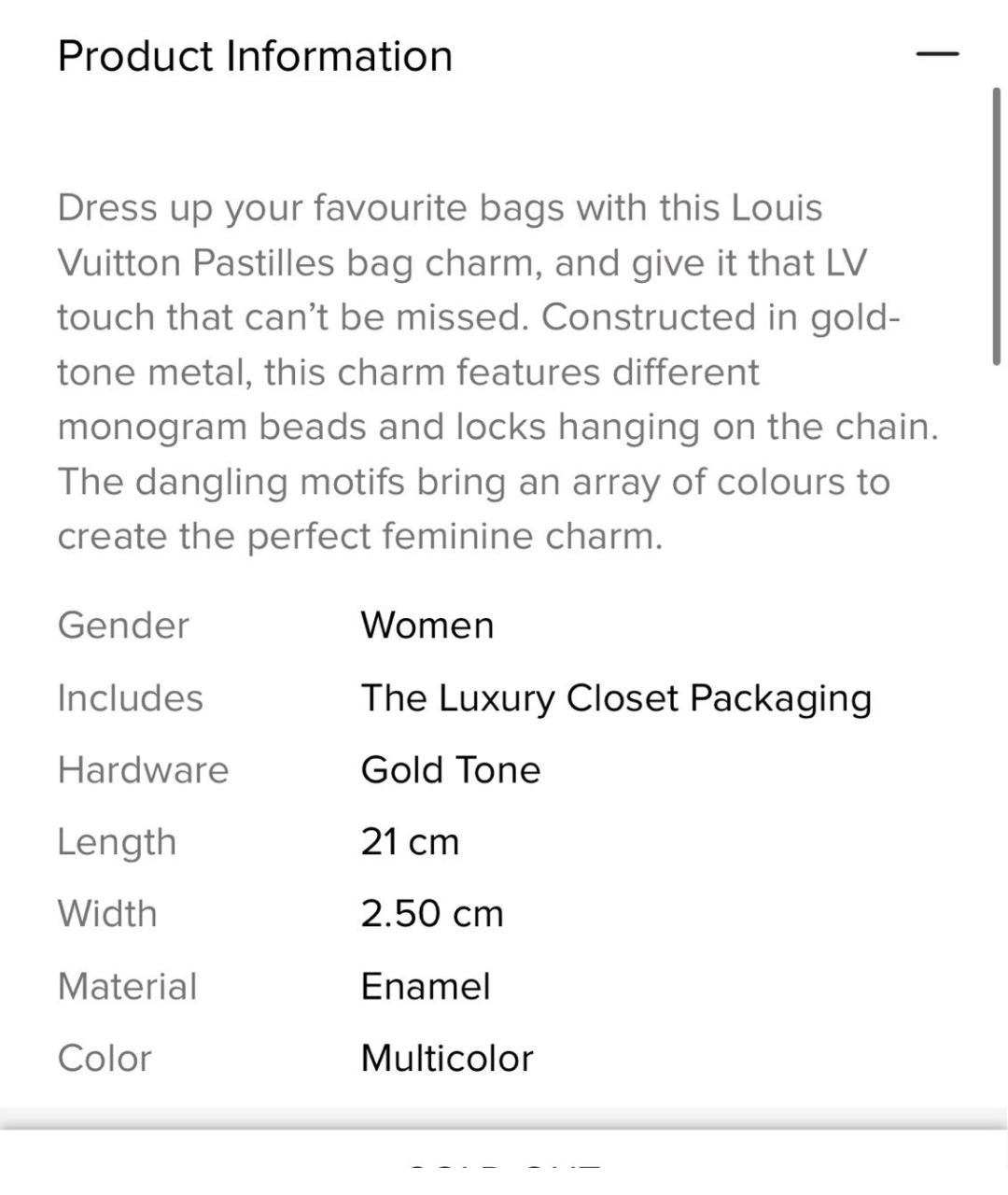 LOUIS VUITTON Мульти брелок, фото 8
