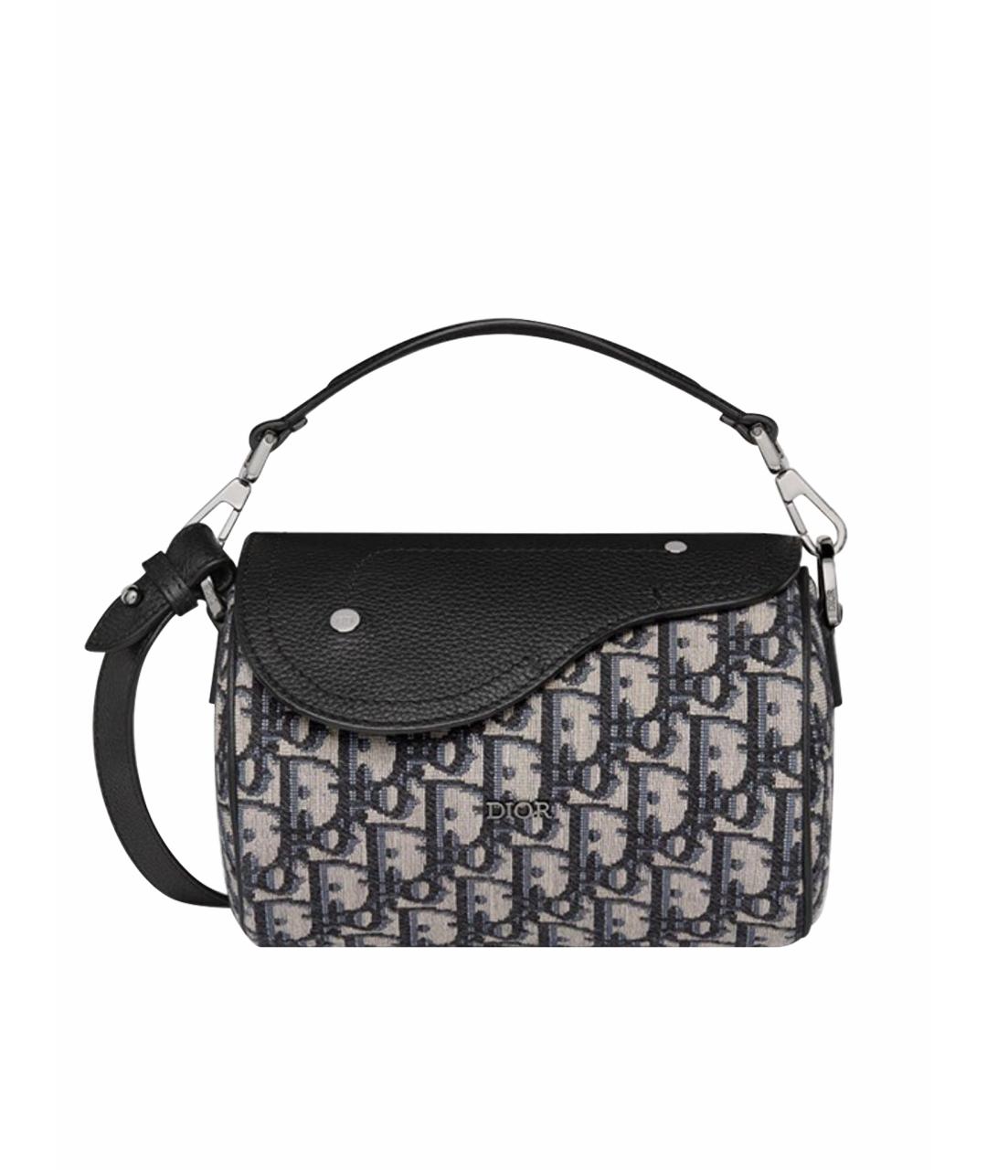 CHRISTIAN DIOR Темно-синяя сумка на плечо, фото 1