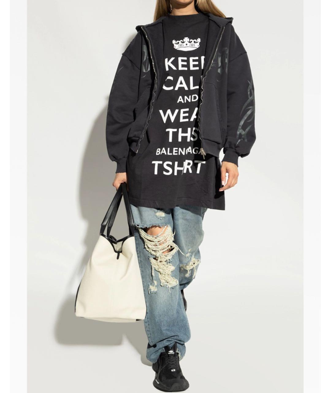 BALENCIAGA Черные кроссовки, фото 5