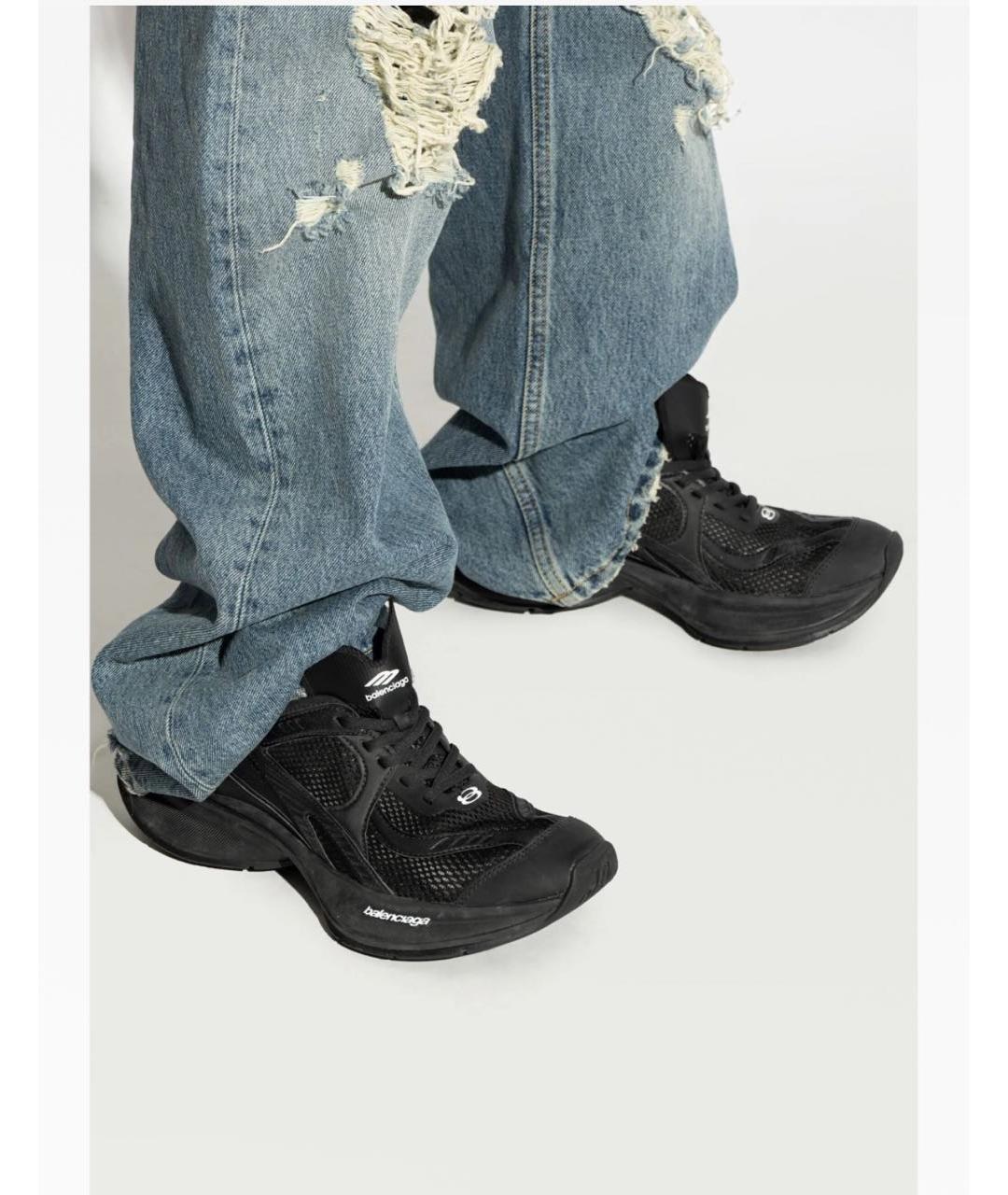 BALENCIAGA Черные кроссовки, фото 6